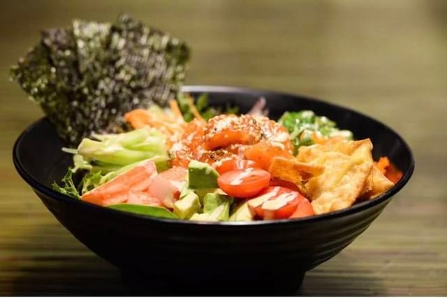 Salmon Poke Bowl.